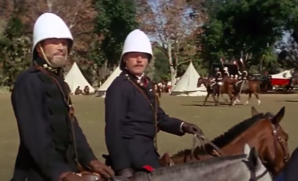 Peter O Toole on horse in Zulu Dawn.png The Heritage Portal